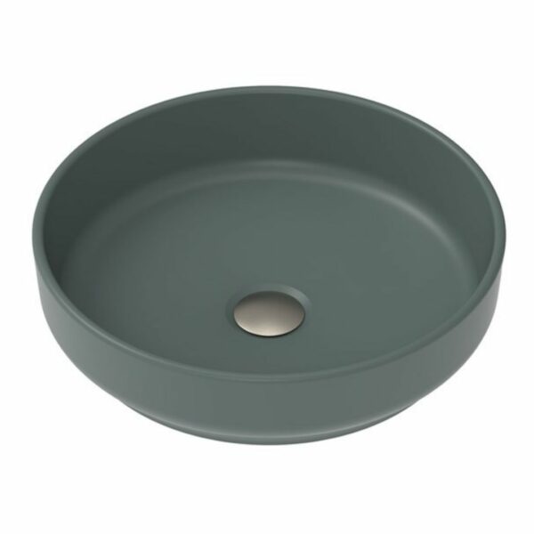 Monroe 400mm wide Matte Forest Counter Top Basin - Image 2