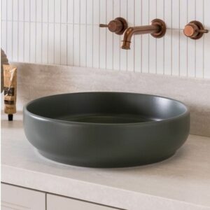 Monroe 400mm wide Matte Forest Counter Top Basin