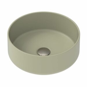 Margot Matte Olive 360 x 130mm high Round Basin