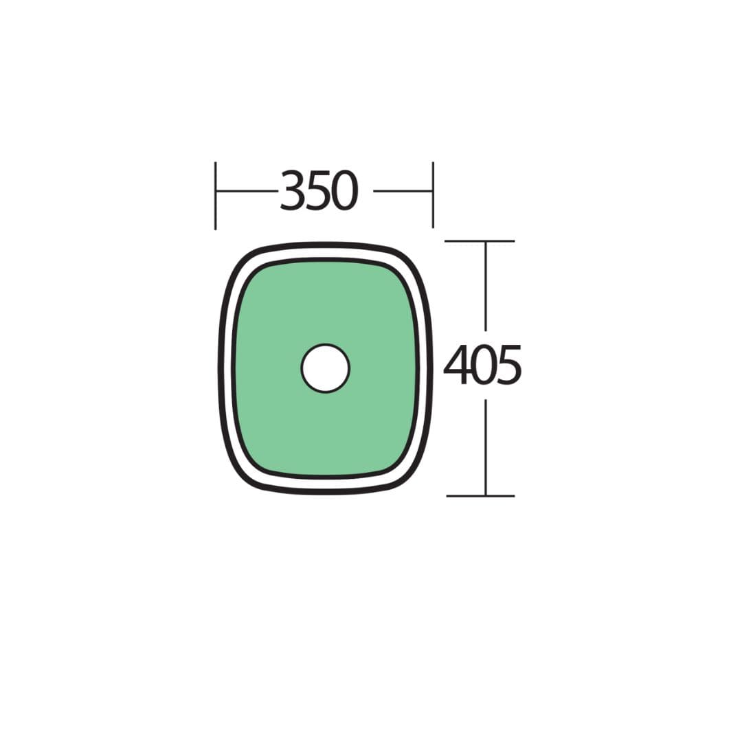 Endeavour 350 x 405mm Standard Bowl stainless steel Undermount Sink - Image 2