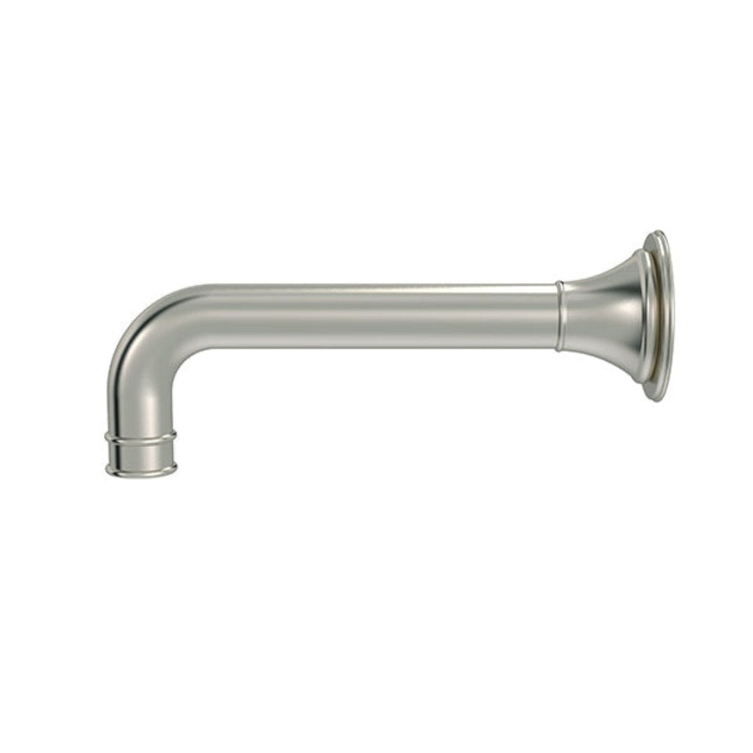 Harrington Vintage Style Wall Spout in Brushed Nickel - Image 2