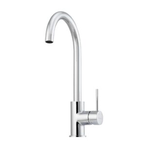 Venice Goose Neck Sink Mixer in Chrome for kitchen or laundry
