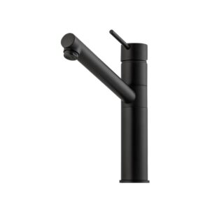 Oliveri Venice Swivel Sink Mixer in Black - Topware