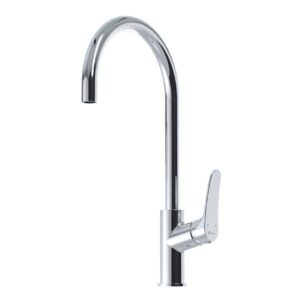 Oliveri Verona Goose Neck Mixer in Chrome - Topware
