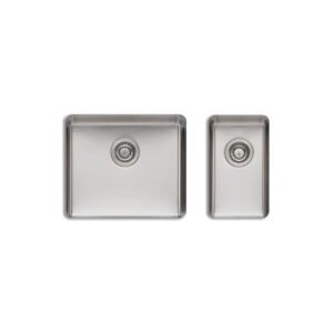 Oliveri Sonetto 39L & 16L Bowl Undermount stainless steel Sinks