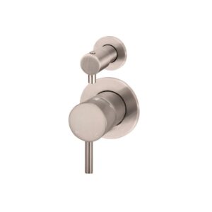 Meir Round Diverter Mixer Trim Kit & Body Champagne Rose Gold