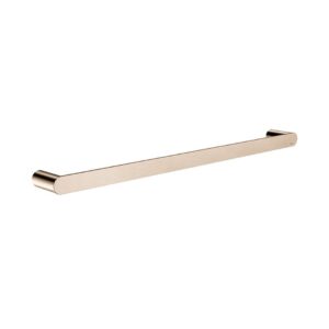 Meir Curvaé 600mm Single Towel Rail Champagne Rose Gold
