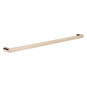 Meir Curvae 800mm Single Towel Rail Champagne Rose Gold