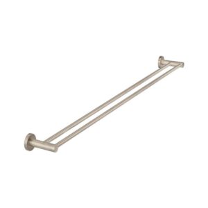Meir 900mm Double Towel Rail Champagne Rose Gold