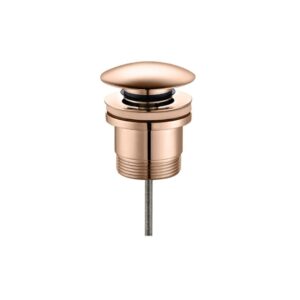 Universal Pop up waste in Champagne Copper