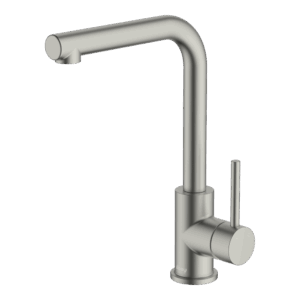 Lucia Side Lever Kitchen Mixer in Brushed Nickel