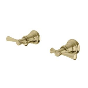 Phoenix Cromford Traditional Wall Top Assemblies - Brushed Gold
