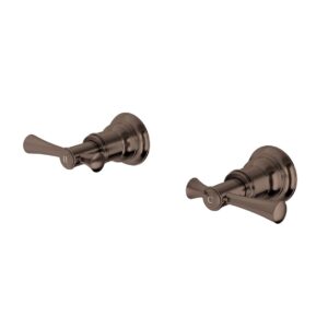 Phoenix Cromford Traditional Wall Top Assemblies - Brushed Bronze