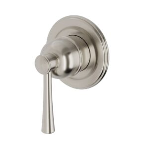 Phoenix Cromford Traditional Shower / Wall Mixer (Complete Kit) - Brushed Nickel