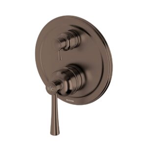 Phoenix Cromford Traditional Shower / Bath Diverter Mixer (Complete Kit) - Brushed Bronze