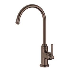 Phoenix Cromford Traditional Sink Mixer 180mm Spout - Brushed Bronze