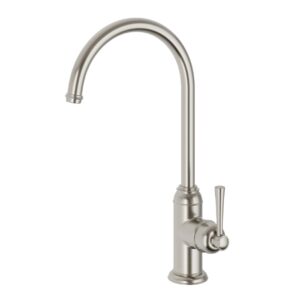 Phoenix Cromford Traditional Sink Mixer 180mm Spout - Brushed Nickel