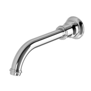 Phoenix Cromford Traditional Wall Basin / Bath Outlet 180mm - Chrome