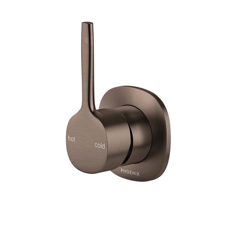 Phoenix Vask SwitchMix Shower / Wall Mixer Pin Up (Complete Kit) - Brushed Bronze