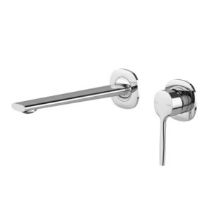 Phoenix Vask SwitchMix Wall Basin / Bath Mixer Set (Complete Kit) - Chrome