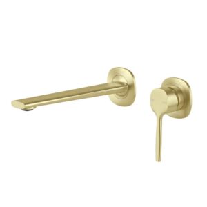 Phoenix Vask SwitchMix Wall Basin / Bath Mixer Set (Complete Kit) - Brushed Gold