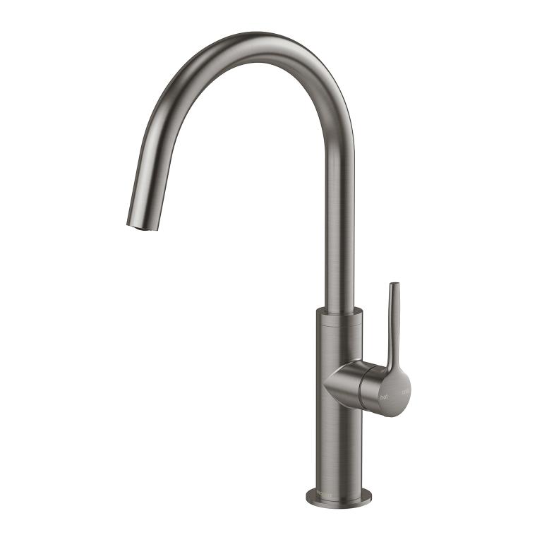 Phoenix Vask Sink Mixer 190mm - Brushed Carbon