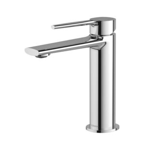 Phoenix Vask Cold Start Short Basin Mixer - Chrome