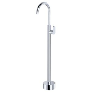 chrome fienza empire range freestanding bath filler tap with mixer at topware