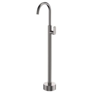 gun metal fienza empire range freestanding bath filler tap with mixer at topware