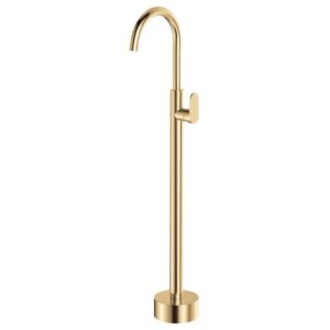 urban brass gold fienza empire range freestanding bath filler tap with mixer at topware