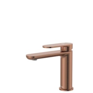 copper empire fienza short basin mixer - cold start modern technology at topware