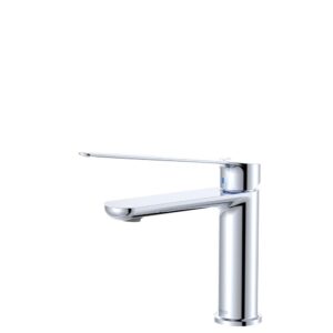 chrome fienza empire slim care disabled extra length short basin cold start mixer at Topware