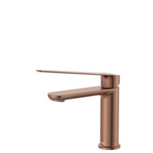 copper fienza empire slim care disabled extra length short basin cold start mixer at Topware