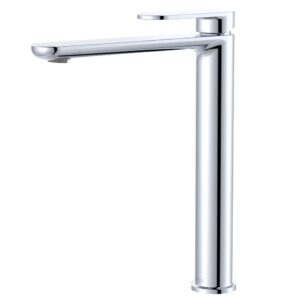 chrome empire fienza tall basin mixer - cold start modern technology at topware