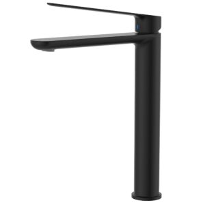 black fienza empire slim care disabled extra length tall basin cold start mixer at Topware