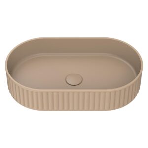 fienza dusk solid surface basin in fluted style