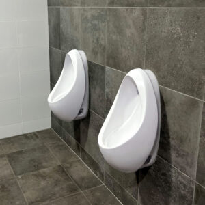 Isabella Single Stall Urinal Kit, Gloss White with Zip® FlushMaster®