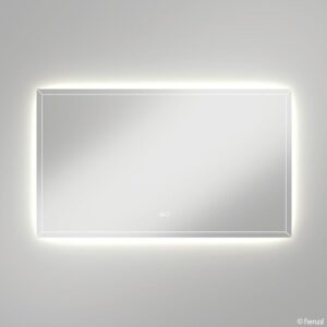fienza square led mirror, 1200 size at Topware