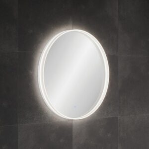 fienza acrylic 800mm framed led mirror at Topware
